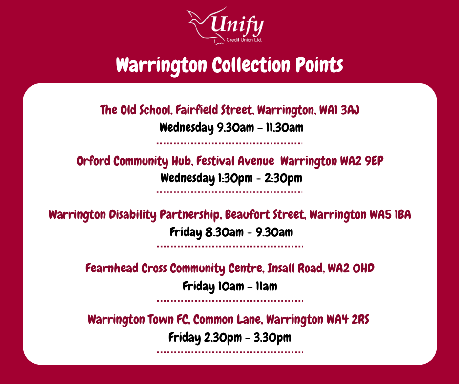 Warrington Collection Points